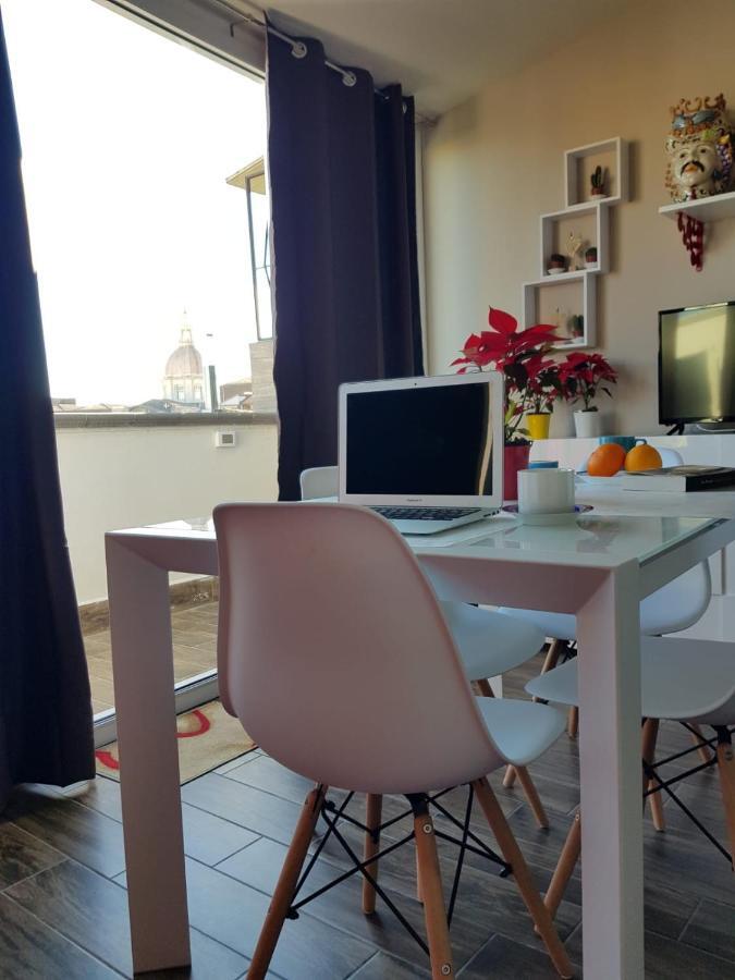 La Terrazza Di Leda Leilighet CTA Eksteriør bilde